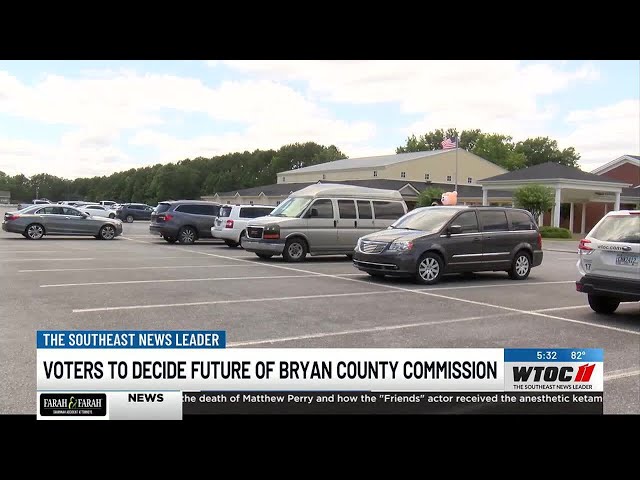 Bryan Co. residents cast ballots for Georgia primary elections