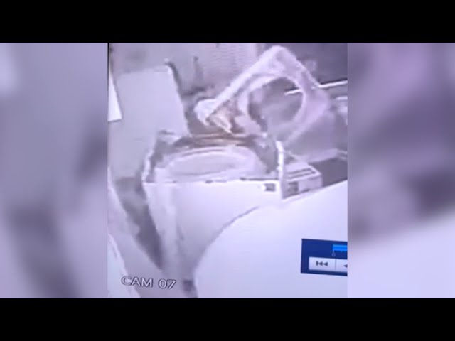 Video shows recalled Samsung washing machine explode inside man's home