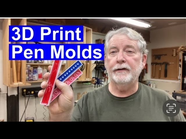 3D Print Pen Molds! Any Size, Any Design!