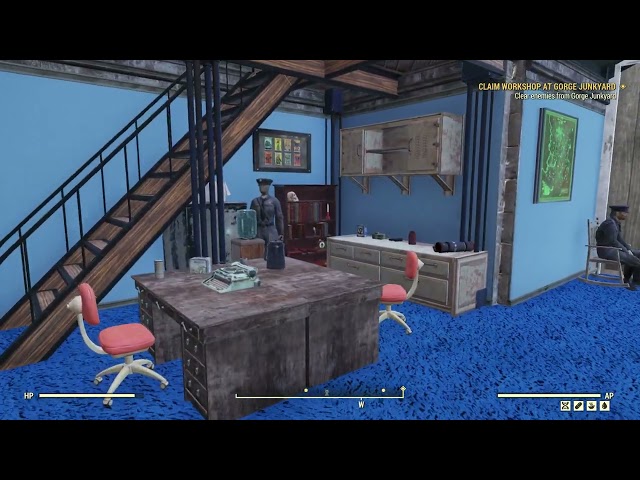 Fallout 76 Police Station CAMP