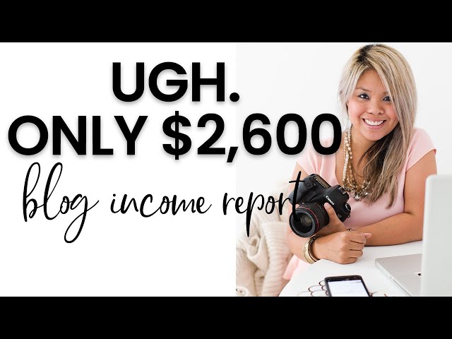 Blog Income Report 2021 - Lifestyle and Food Blog Ad Revenue and Affiliate Income