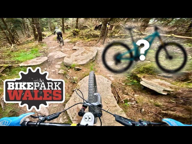 Bike Park Wales on a Extremely Rare $11,000 MTB!