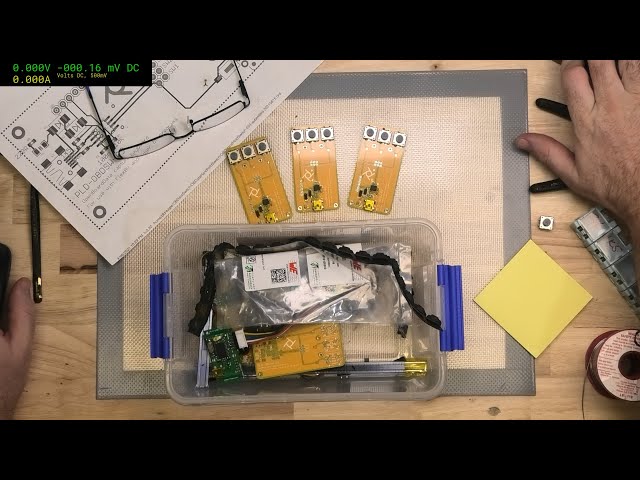 [LIVE] Building OpenBoardData key capture SMD electronics boards by hand ( Slave labour :( )