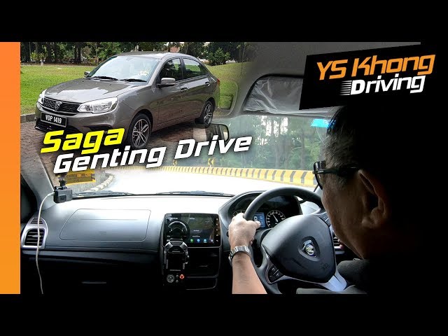 Proton Saga 2019 [Genting Hill Climb] - It's Hot But Does It Have Enough Power? | YS Khong Driving