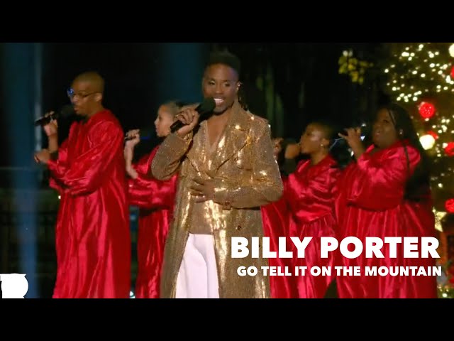 Billy Porter – “Go Tell It on the Mountain” (The National Christmas Tree Lighting Performance)