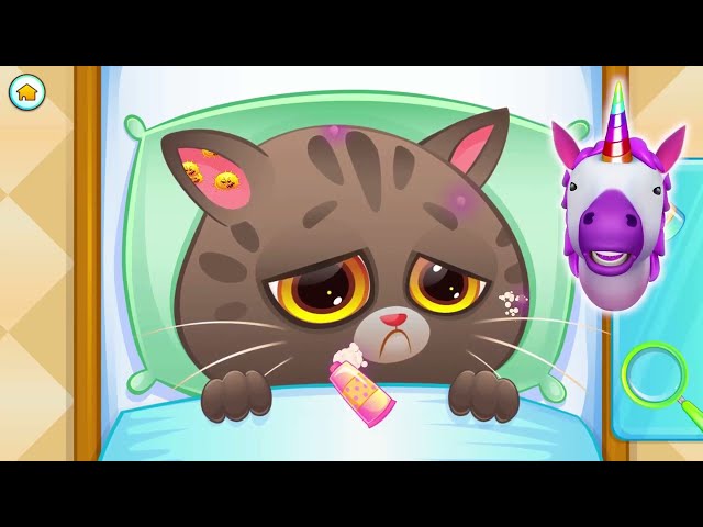 Little Kitten Adventure Bubbu Educational Games - Play Fun Cute Kitten Pet Care Game for Kids #476
