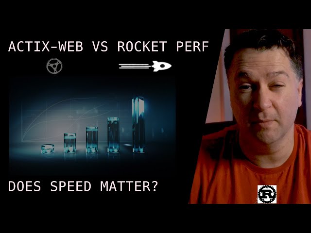 Actix vs Rocket.  Rust Lang Web Framework perf off.  Is Actix Web that fast?  Is Rocket fast enough?