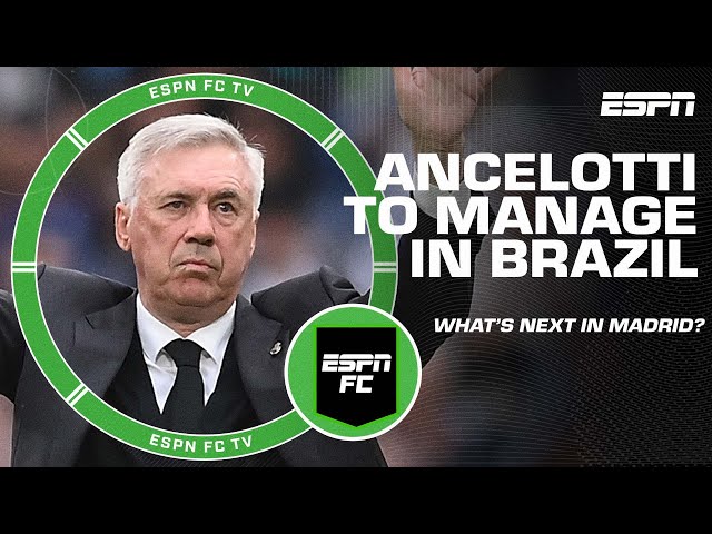 Carlo Ancelotti agrees to manage Brazil in 2024, who could replace him at Real Madrid? | ESPN FC