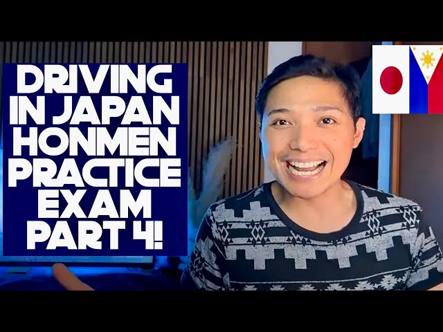 PART 4!  HONMEN DRIVING TEST IN JAPAN 2023 ENGLISH QUESTIONS AND ANSWERS AND KARIMEN EXAMS (TAGALOG)