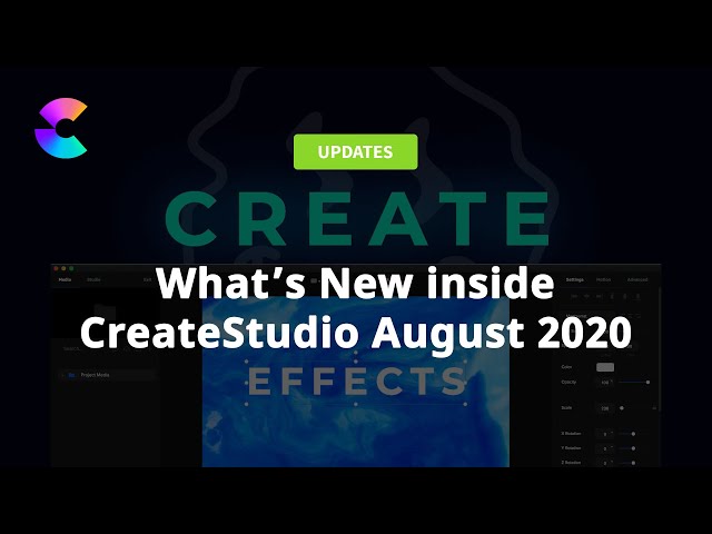 All New Text Animations In CreateStudio