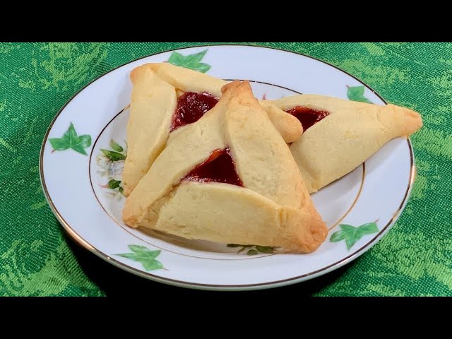 Hamantaschen Cookies Step--By-Step (Purim Cookies)