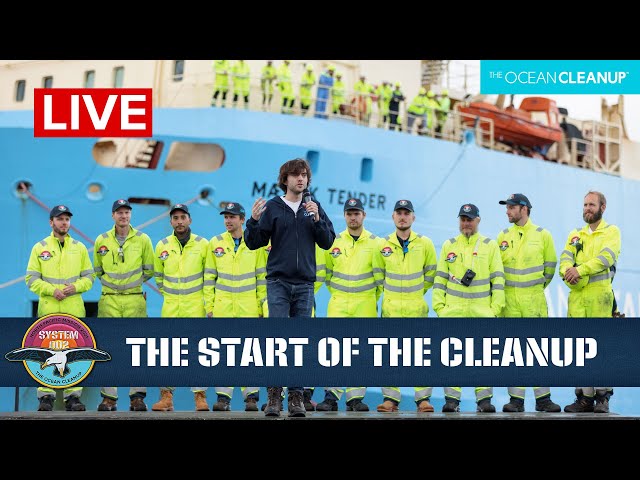 A Great day for the Oceans: System 002 Proof of Technology Press Conference | The Ocean Cleanup