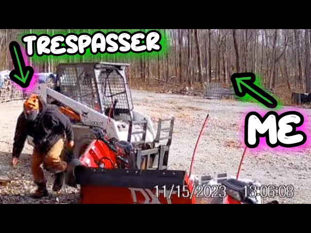 TRESPASSER SHOOK MY HAND AND THEN TRIED TO ROB ME!