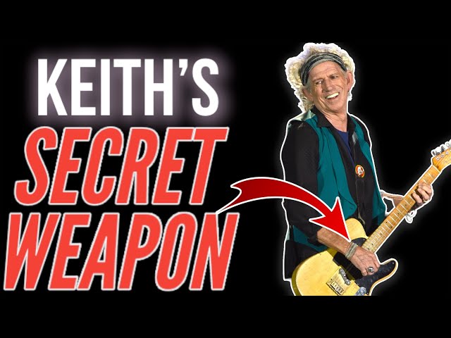 Keith Richards Guitar Tuning Isn’t His Only Secret!