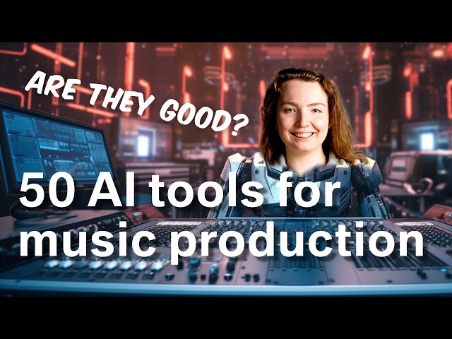 50 AI tools for music production -