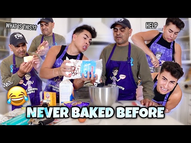 TRYING TO BAKE COOKIES with DON WII! | Louie's Life