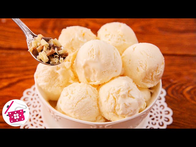 MELT IN YOUR MOUTH! 🍦 ICE CREAM from Childhood! Only 3 ingredients! Homemade milk ice cream (no c..