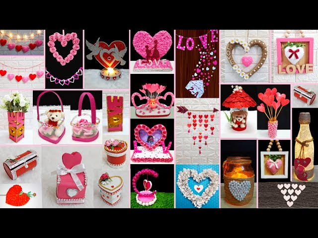 DIY 29 Valentine day craft ideas step by step at home | DIY valentine day's craft ideas