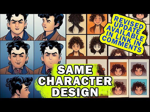 Midjourney | Create Similar Characters with Different Emotions for Comic Books