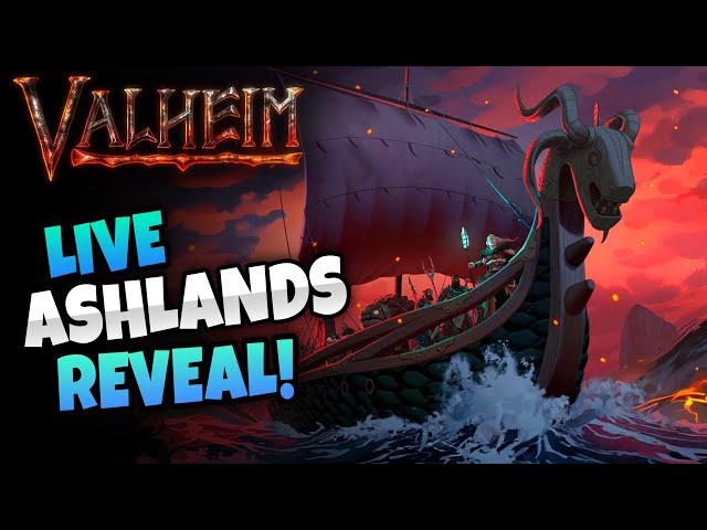 Live Valheim Ashlands Gameplay Trailer Reveal!