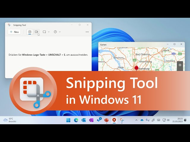Snipping Tool in Windows 11: Screenshots & Bildschirmaufnahmen [Update]
