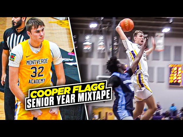 Cooper Flagg OFFICIAL Senior Year Mixtape! | Duke Commit Has CRAZY Potential!