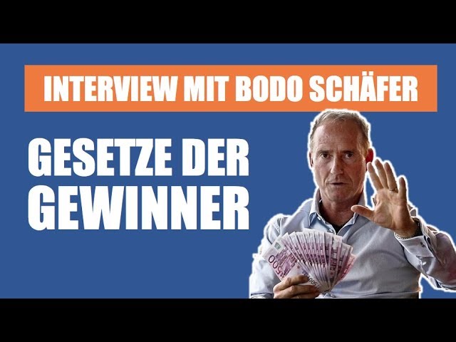 So wirst du im Internet erfolgreich – Bodo Schäfer im Interview