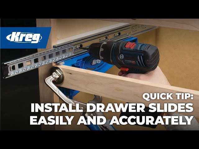 Quick Tip: How To Install Drawer Slides Easily and Accurately