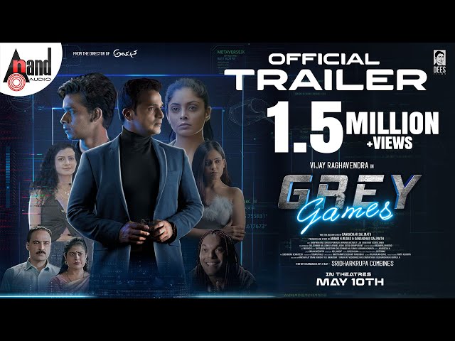 Grey Games Official Trailer |Vijay Raghavendra |Shruti Prakash| Bhavvana Rao |Jai|Gangadhar Salimath