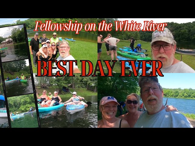 PLAY TIME WITH FRIENDS! Homestead, DIY, Tiny House, Garden, #Whiteriver, Kayak, Fellowship, Friends.