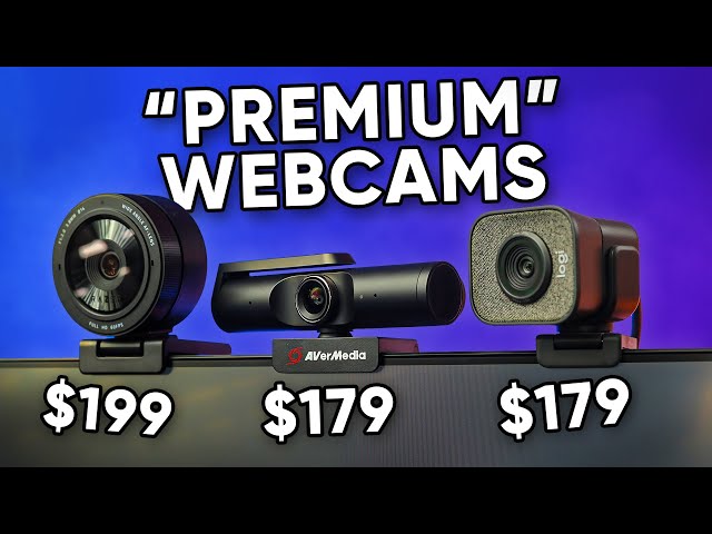 Testing the 3 BEST Premium Webcams for Streaming