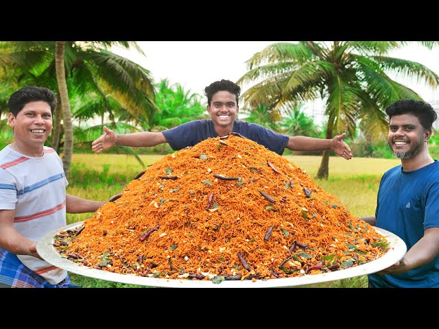 MIXTURE MAKING | Indian Kerala Spicy Mixture Recipe | Cooking In Village
