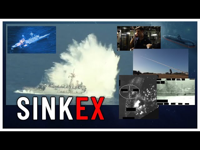 SINKEX A Glimpse of Modern Naval Warfare