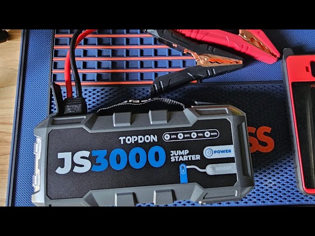 Best affordable Automotive Jump Starter? TOPDON JS3000