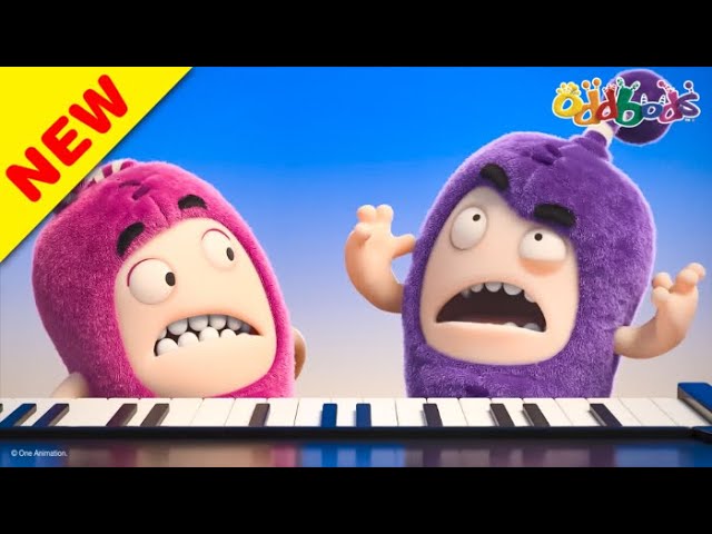 Oddbods | NEW | PECULIAR PIANO PERFORMANCE | Funny Cartoons For Kids
