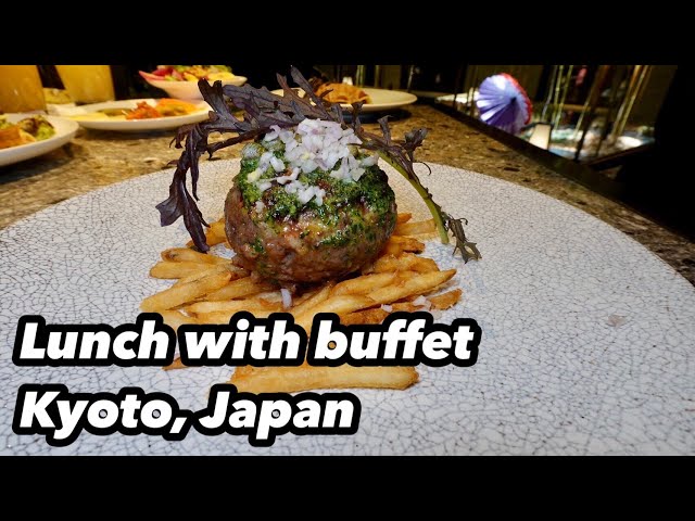 French bistro themed buffet lunch at Dhawa Yura Kyoto, Japan