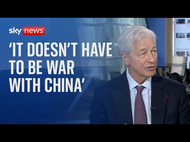 JP Morgan boss on the rising economic threat from China