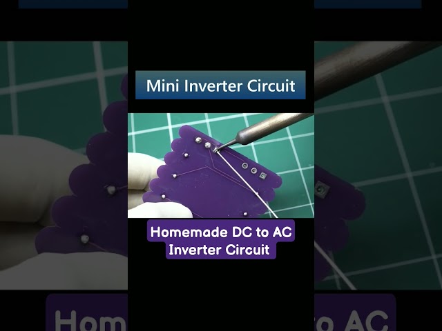 Homemade Mini Powerful Inverter Circuit