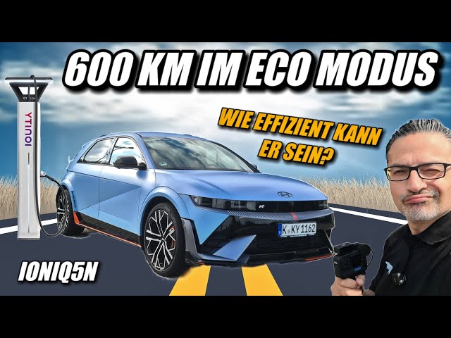 Kann der Hyundai Ioniq5N auch effizient?600 Km Trip im Eco Modus!
