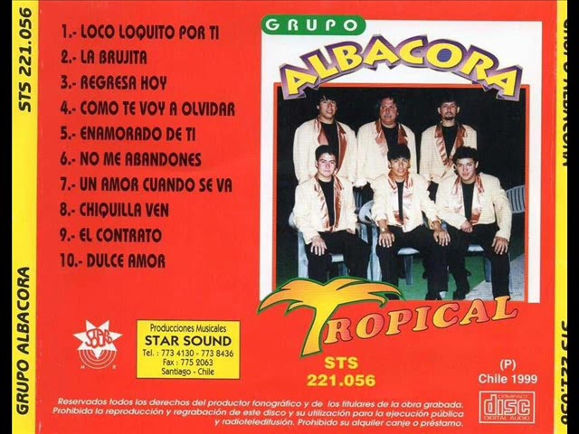 Grupo Albacora ( Tropical )1999 Vol 8 Coquimbo Chile .-