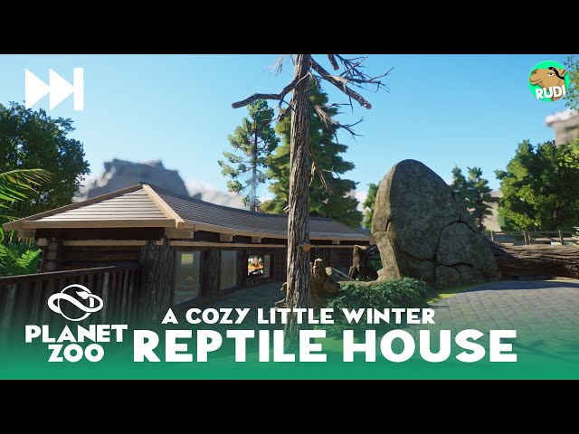 Indoor winter reptile house - Planet Zoo Speed Build - Yosemite Valley Zoo