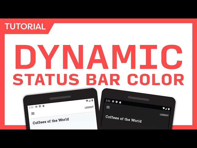 Dynamic Status Bar Color (iOS & Android) in Xamarin/Xamarin.Forms