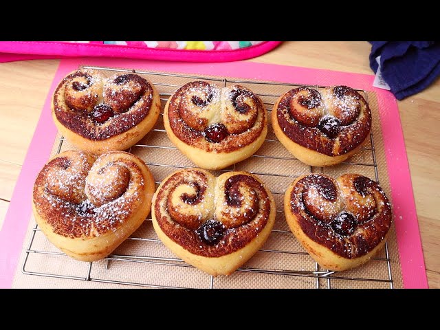 It’s Way Better CINNAMON HEART ROLLS: Yummier Than The Pastry From A Store | Valentine’s Day Dessert