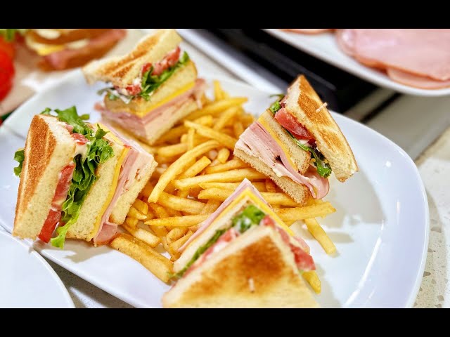Cooking with Chef Bryan: Ultimate Club Sandwich