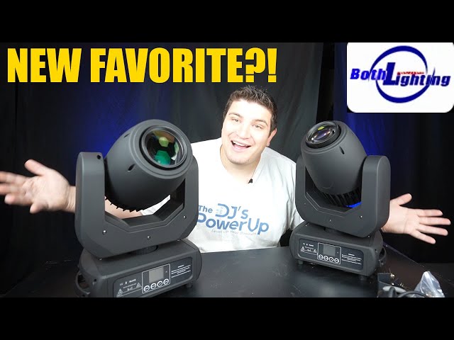 Are Both Lighting's 150w Moving Head Spots Any Good? - DJ Gear Review & Demo