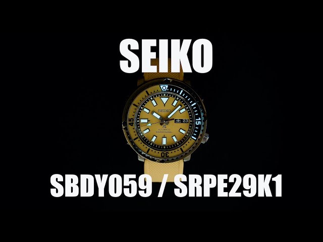 Seiko SBDY059 / SRPE29K1 Prospex Baby Tuna Urban Safari Street Series Unboxing and Review