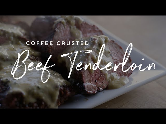 Coffee Crusted Beef Tenderloin