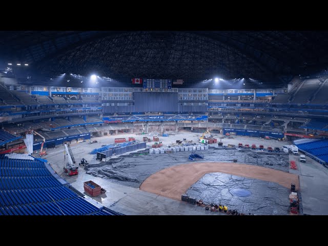 The biggest renovation in Rogers Centre HISTORY is underway!