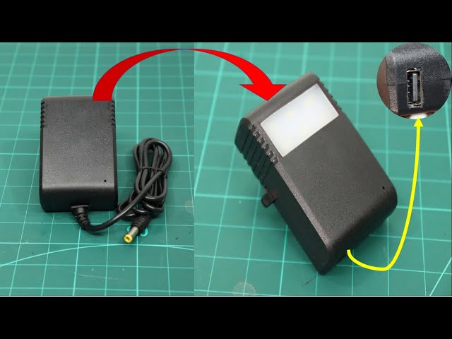 How To Make Fast Charger Using Old 12V Adapter