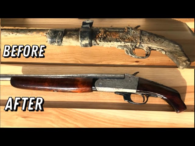 Gun Restoration, Old Sawed off Shotgun!